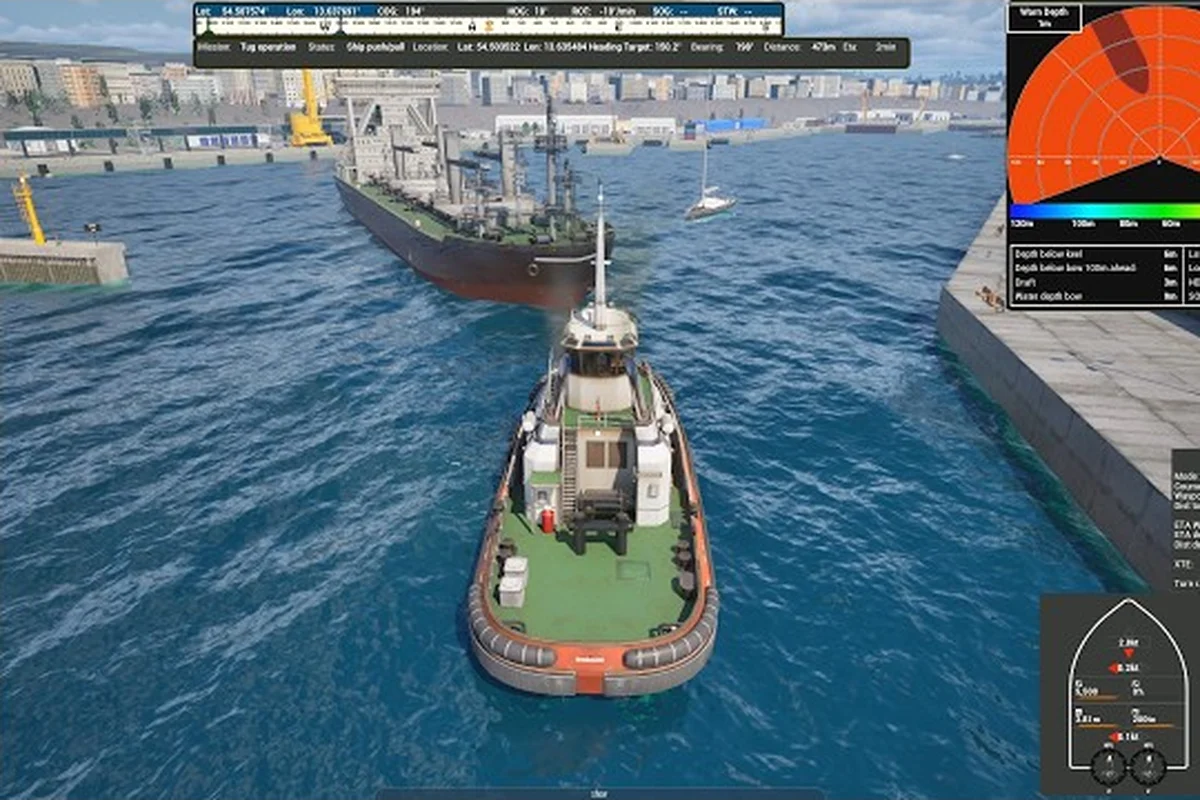 Professional Ship Simulator Insel Rügen: Häfen