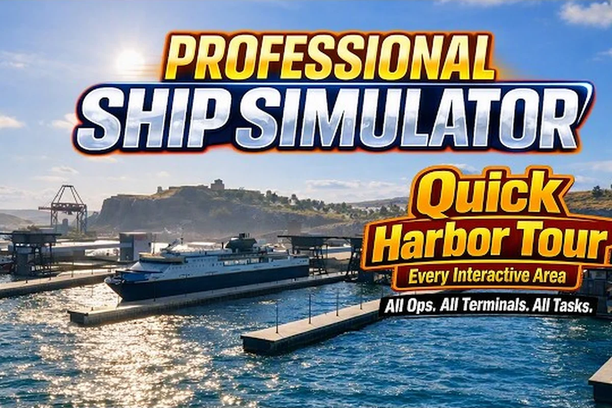 Przewodnik po stacji sterowania skrzydłowego Professional Ship Simulator