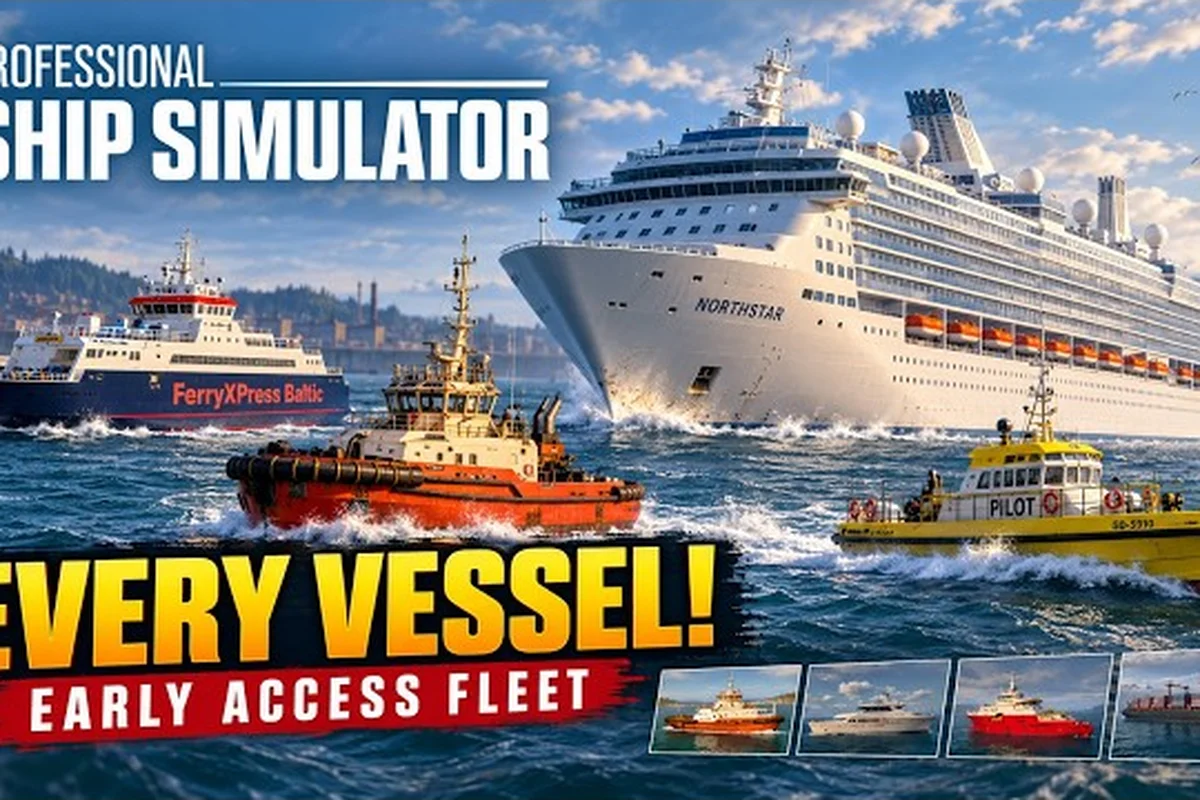 Professional Ship Simulator Ship List: Hulls & Specs